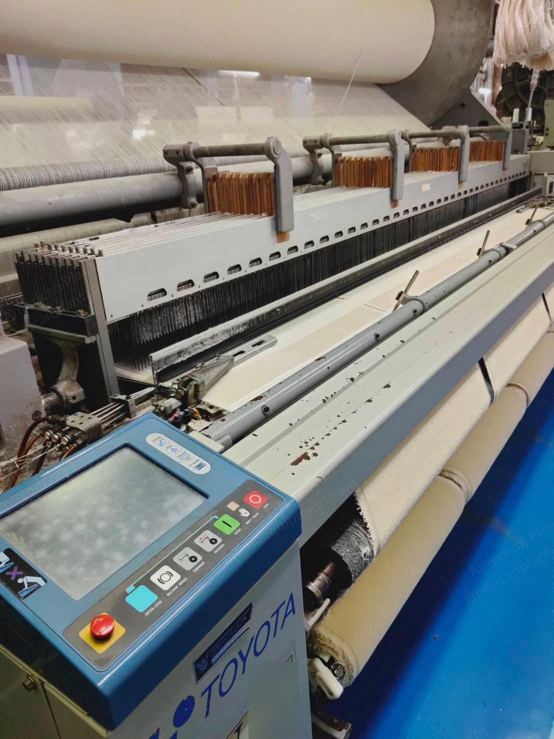 Toyota, JA6T-340-DE-EF-T710, 2003 to 2006, Terry Towel Air Jet Looms, 3400mm, Staubli 2861 Electronic Dobby, 6 Colors