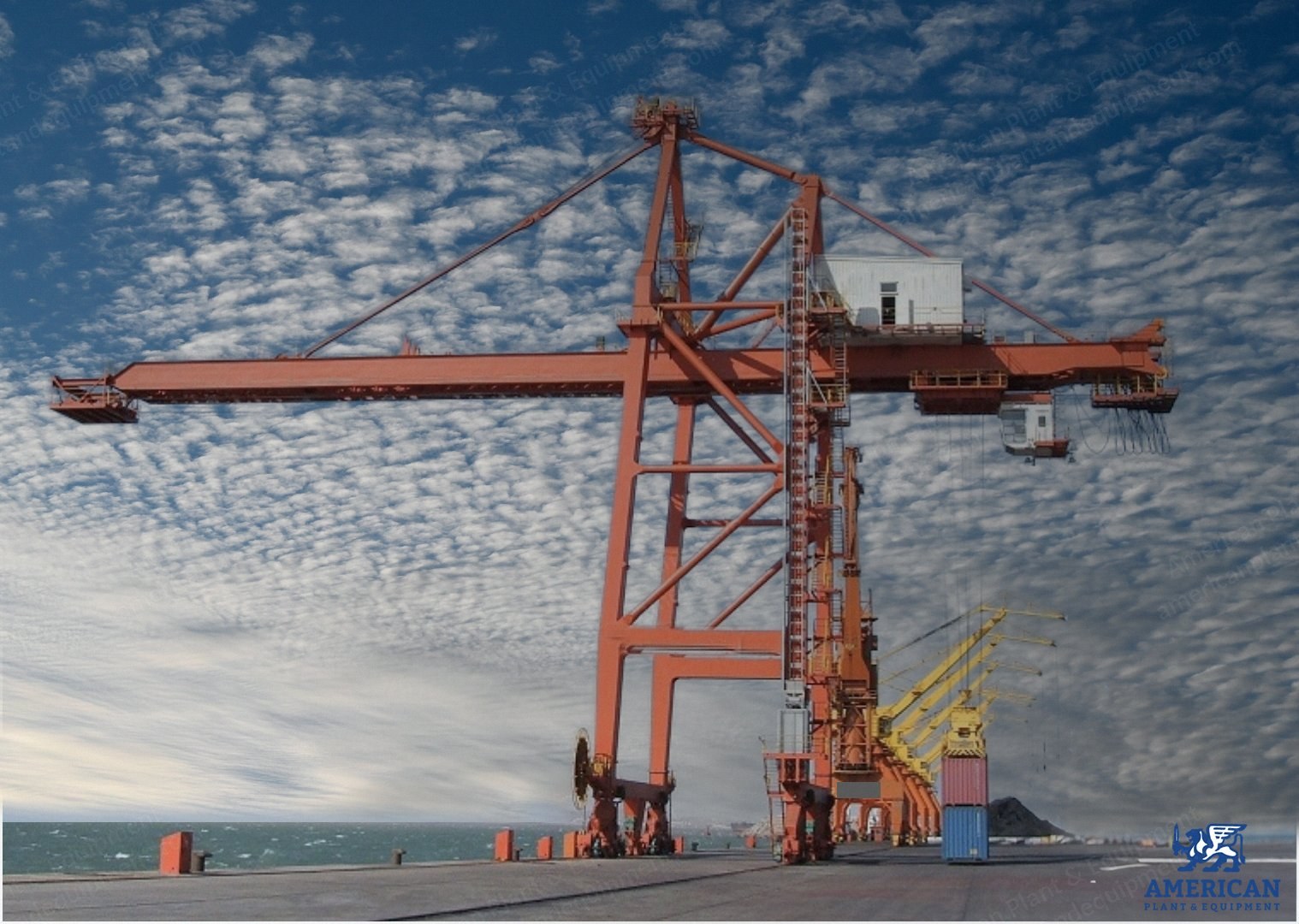 NovaStar, CI108, Quayside Container Gantry System, 70 Ton Capacity, 54m Lifting Height, 73m Outreach
