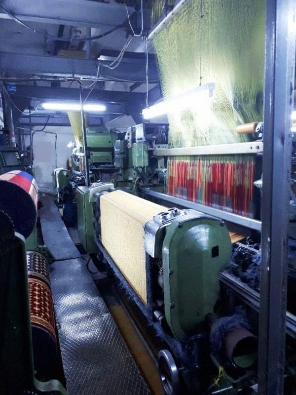 Gunne, Velvet Looms, 1983-1984, Working Width 1800mm, Electronic Jacquard