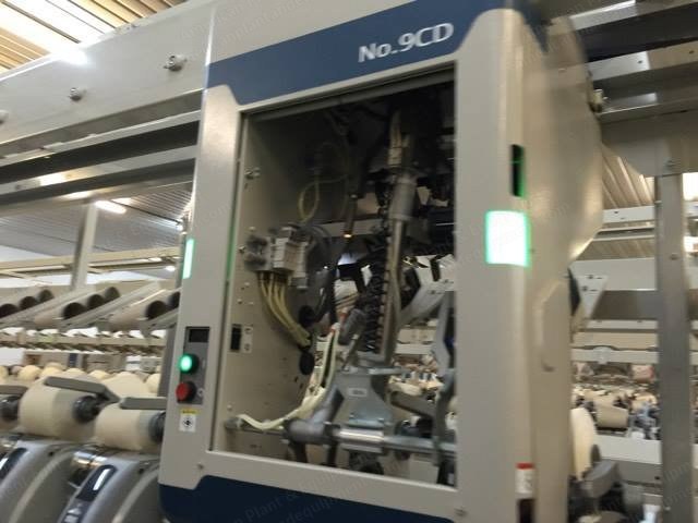 Murata, Qpro, 2013, 60 Spindles, 180-220mm Bobbin, 5.57 Inch Conical, Loepfe Zenit C Clearer