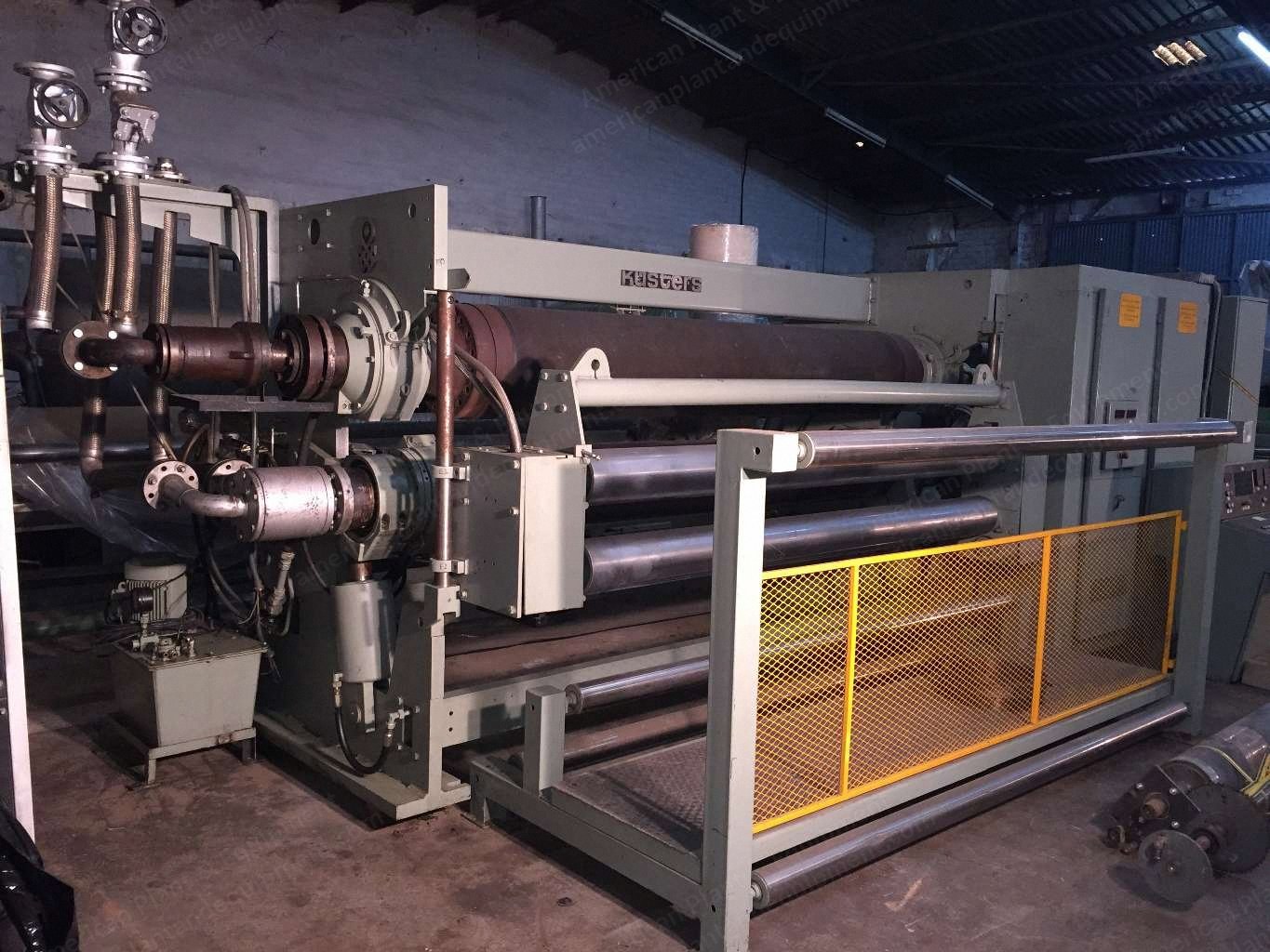 Kusters, 412.40, 1994, Thermo-Bonding Calender, 2700mm Roller Width, 2 Bowls, 40 Ton Pressure