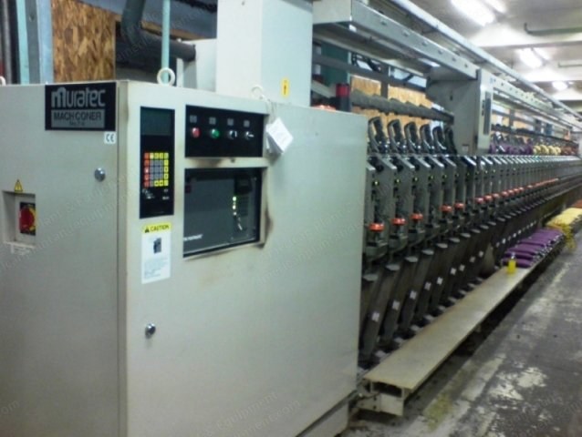 Murata, Mach Coner 7-2, 1996, 50 Heads, 150mm Traverse, Uster Polymatic UPM Clearers
