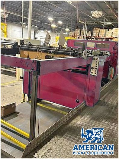 SHM, 1400, 57" Width, Single Rotary Sheeter, 55" Unwind OD