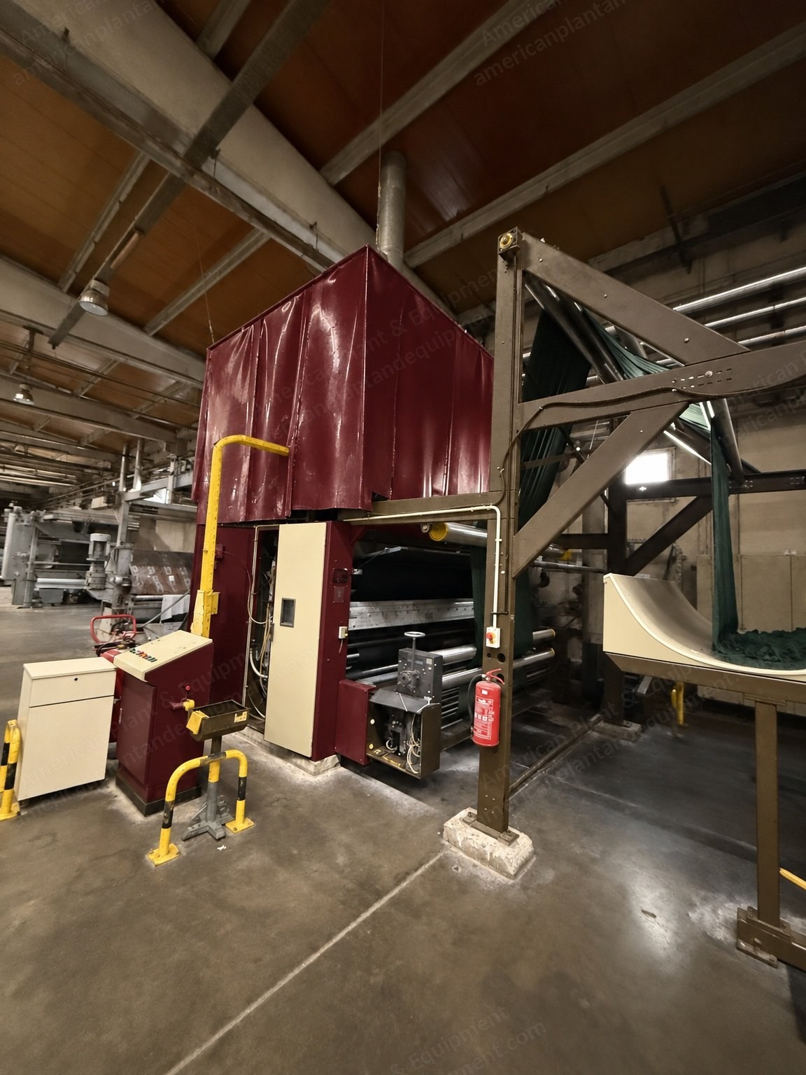 Osthoff-Senge, U 973, 2004, Singeing Machine, 2,200 mm Fabric Width