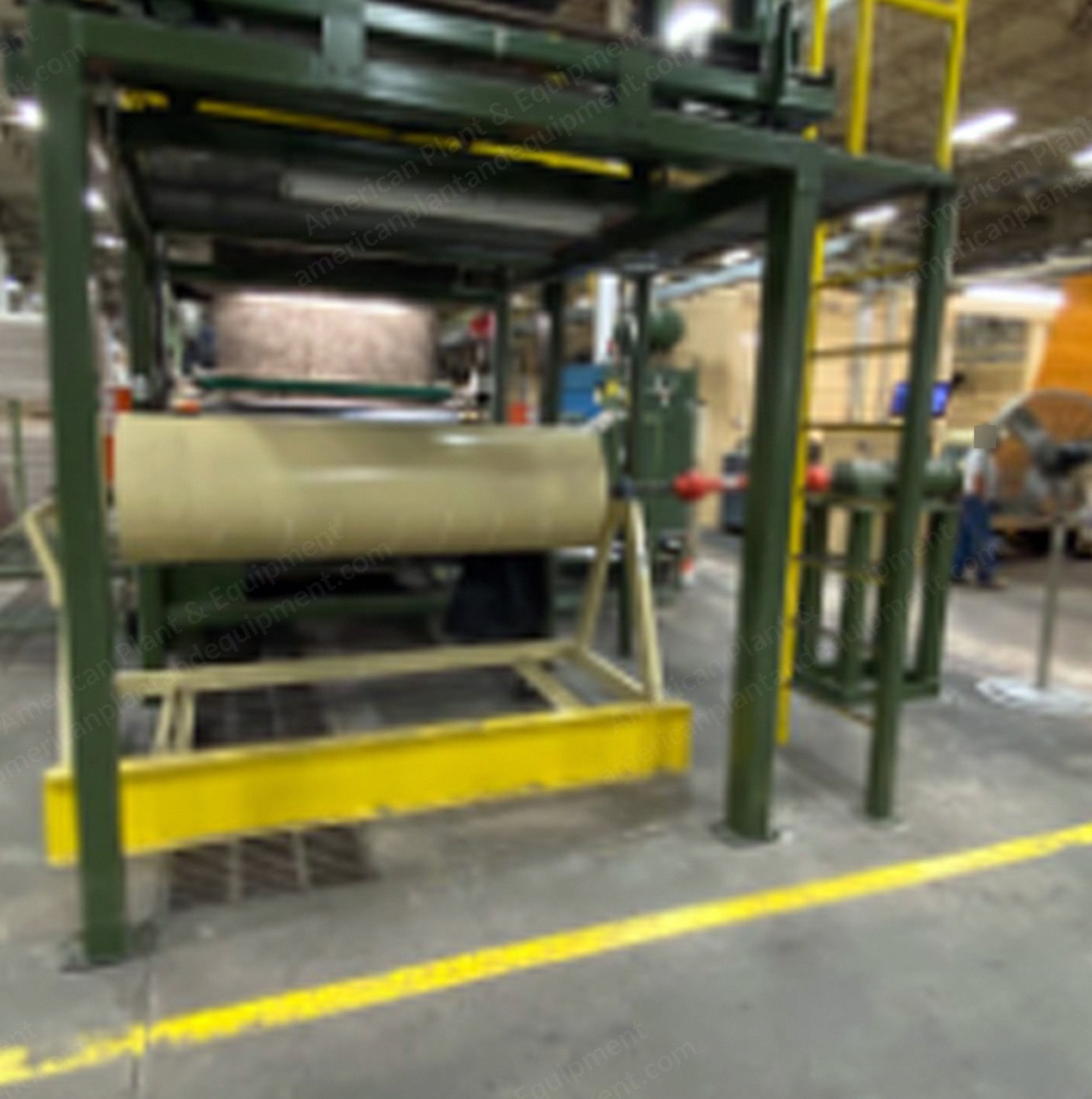 May Coating Machine, 400 DG, Hot Melt, 63 inch (1600mm) Width, 50 fpm, 480V