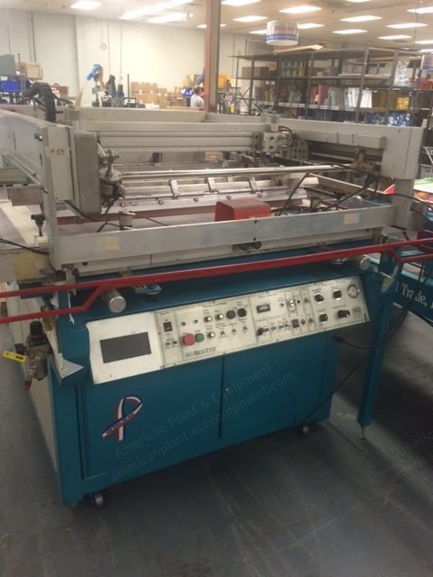 AWT, APHT 3650, 2005, Semi-Auto Screen Printer, 36x50 inch, with AWT UV Dryer