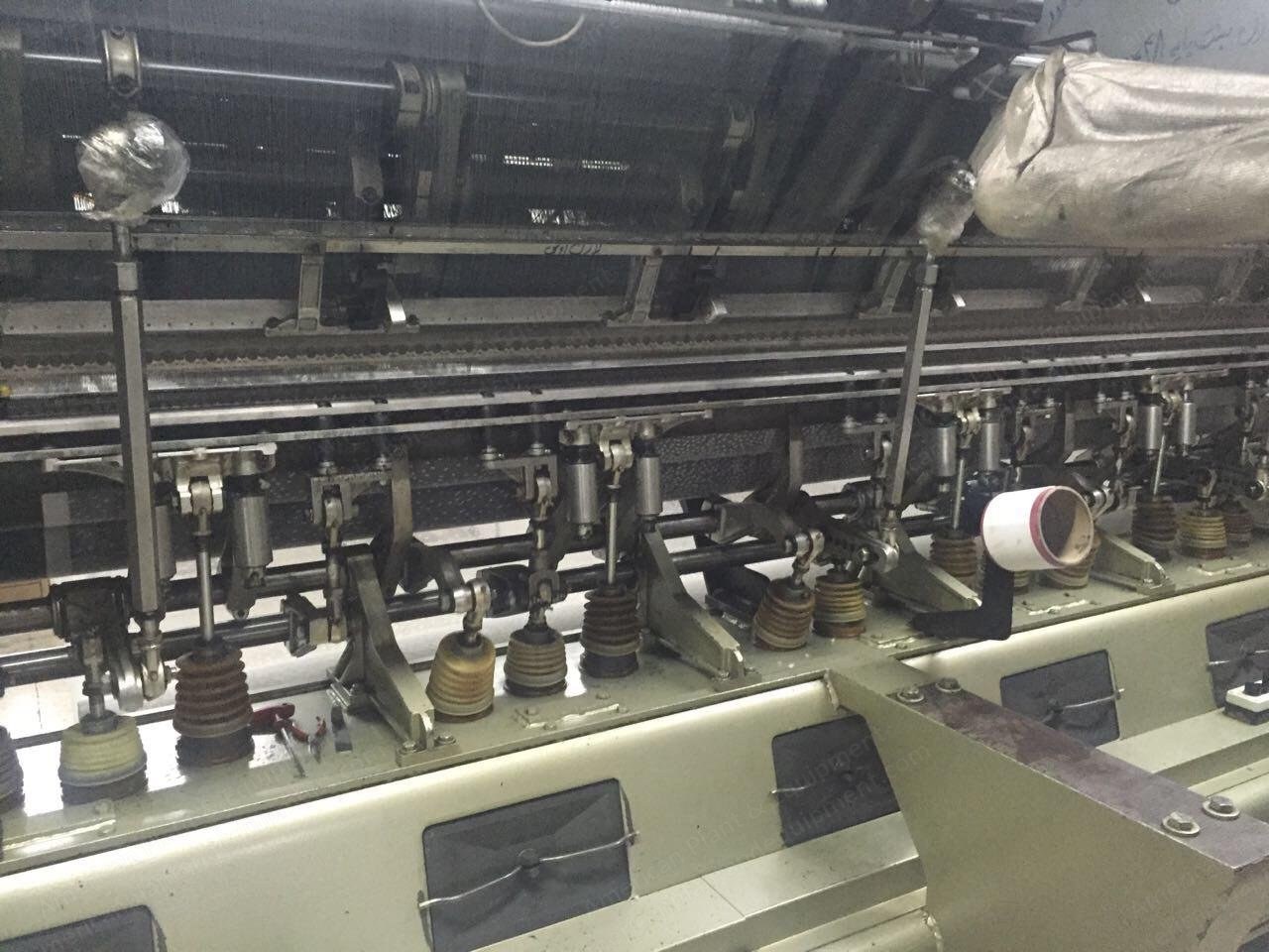 Karl Mayer, RJSC 4 FNE, Raschel Knitting Machines, 130" and 150" Width, Gauge 14 and 24, Electronic Creel