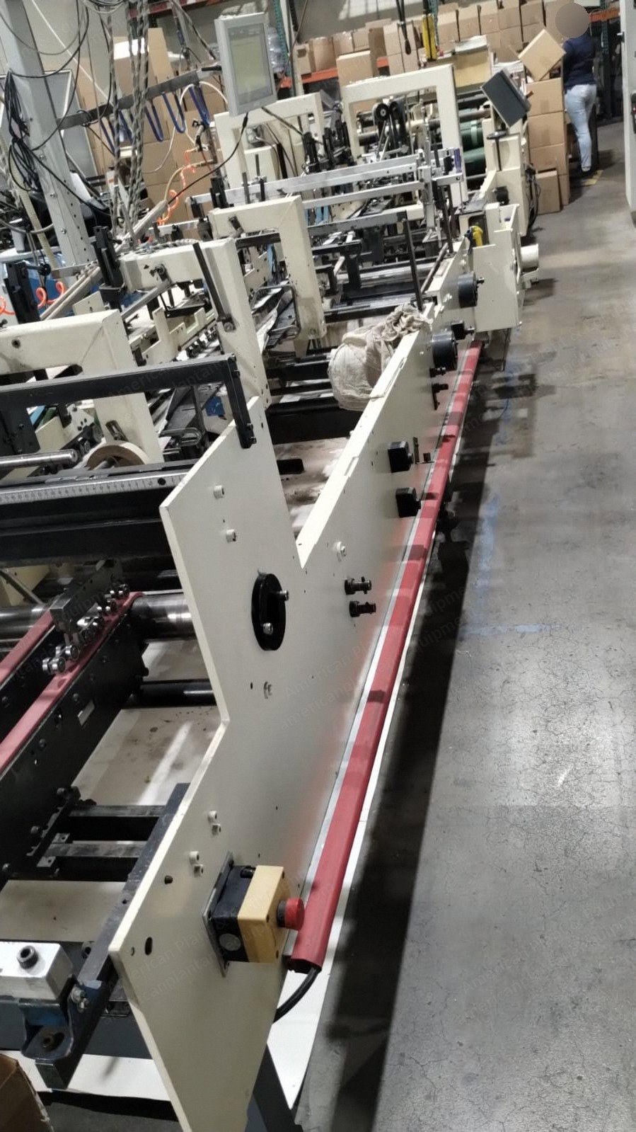 Bobst, Media 100, 37 Inches, Straight Line Folder Gluer