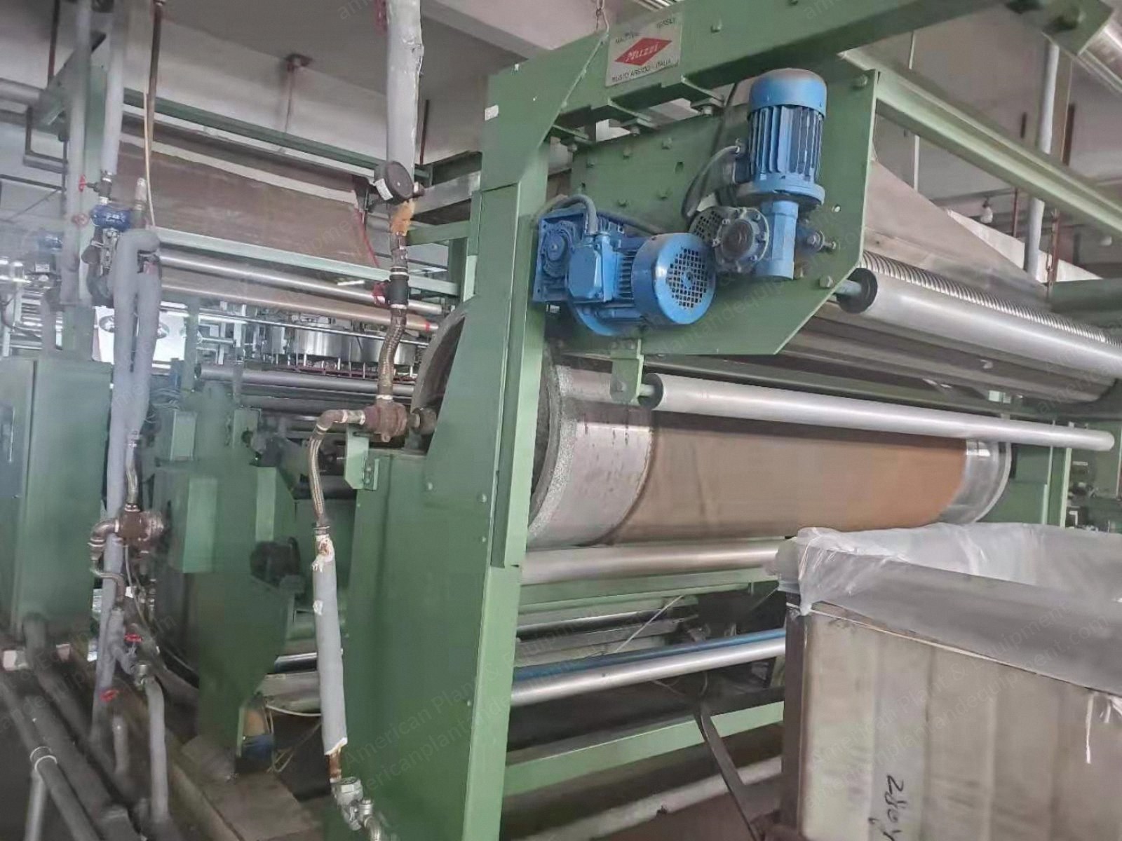 Muzzi Sanforizing Machine, 2004, Working Width 2000mm, Blanket Thickness 55mm, For Woven Fabrics
