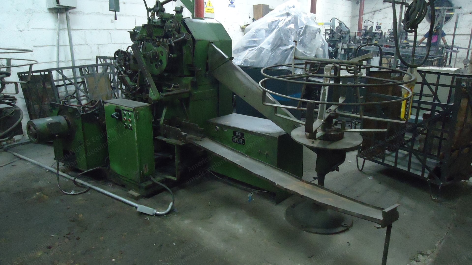 Spuhl, F-65, 1970s, Spring Machine, with Spare Parts