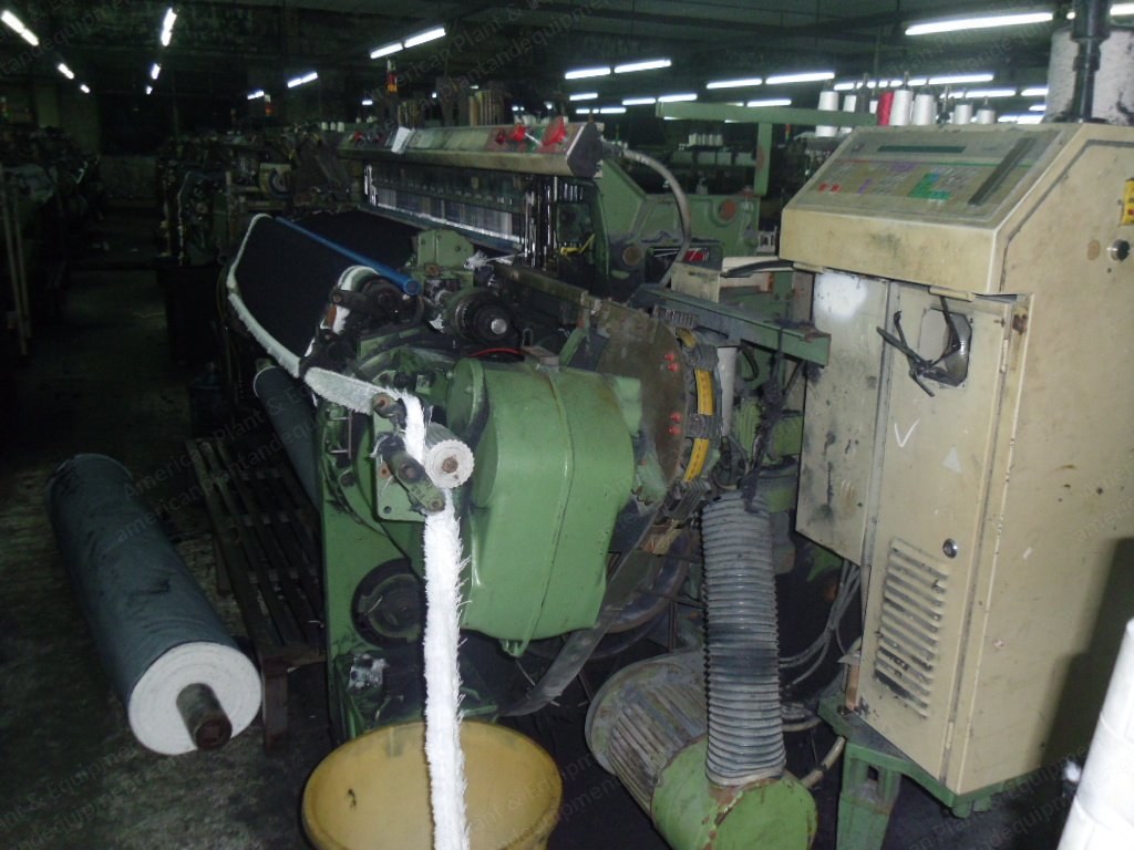 Picanol, GTX, 1995/1997, 1900mm Working Width, Staubli 2660/2612 Dobby, 6 Heald Frames, 2 Weft Feeders