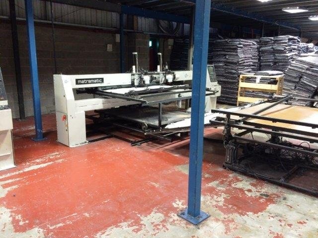 Matramatic, CQT3, 1999, Twin Head, CNC Mattress Panel Quilting Machine