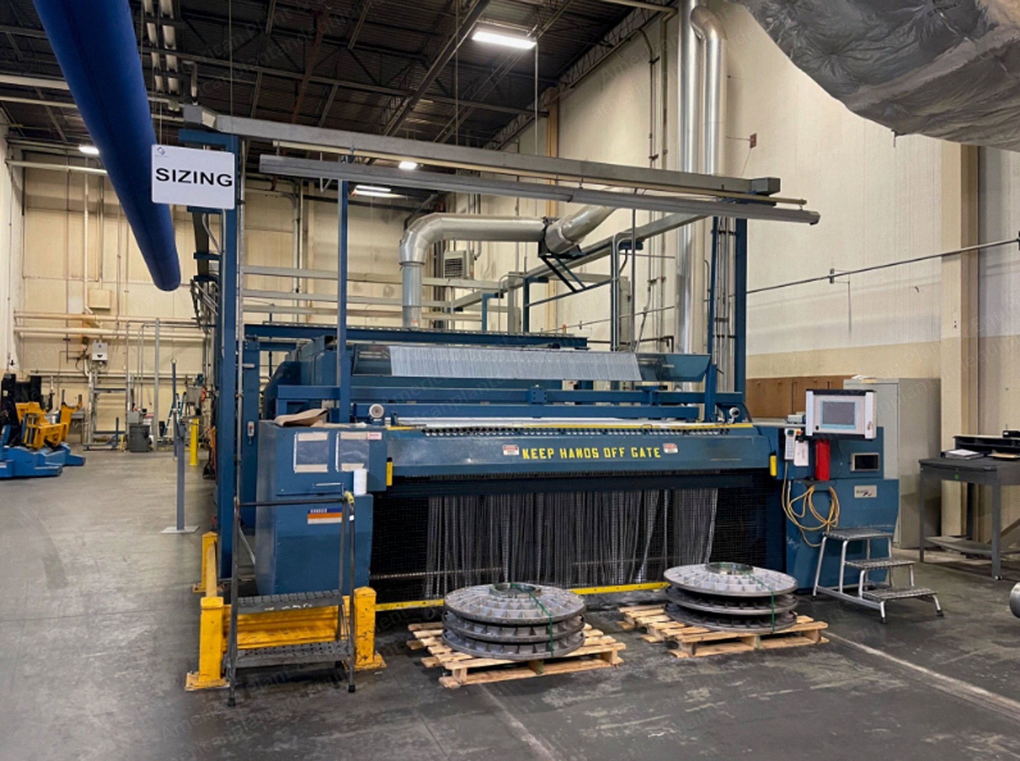 Benninger, Ben Fullsize, 2001, 2800mm Working Width, Synthetic Sizing Machine