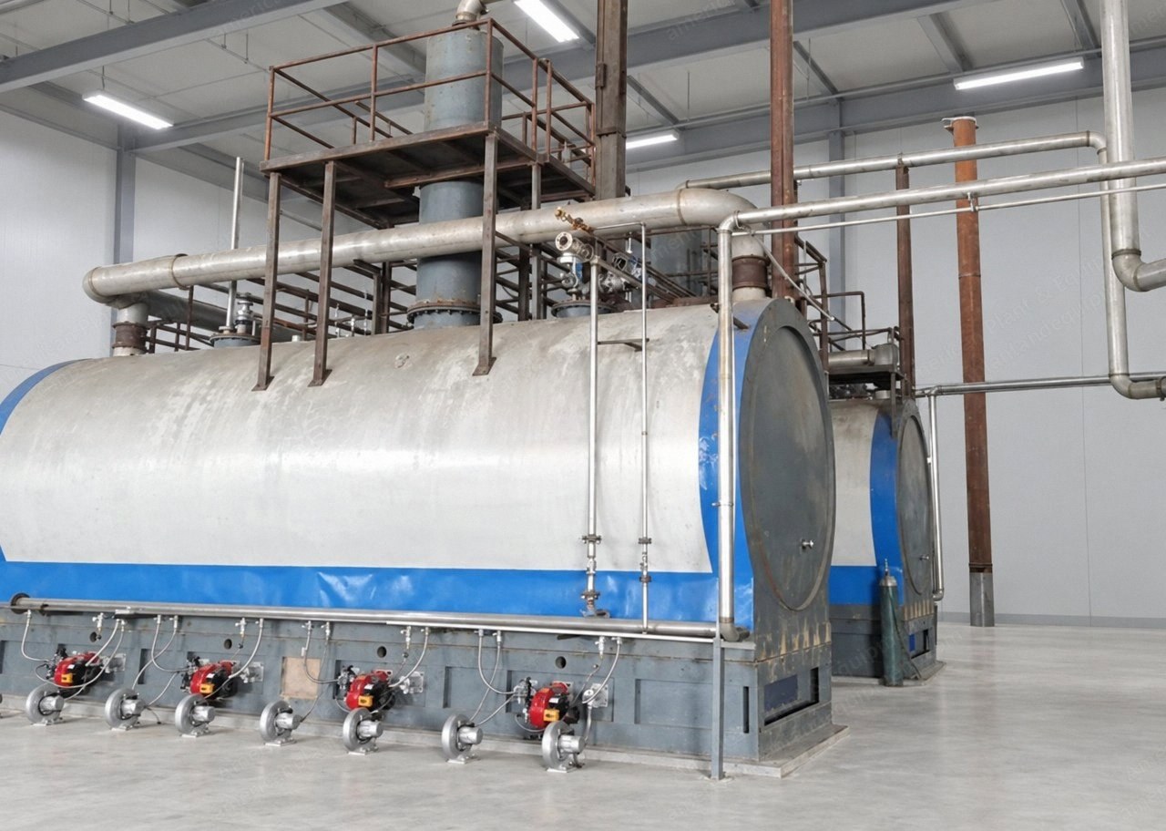 NovaStar, RL161, 2026, Batch Pyrolysis Plant for Waste Tires and Plastics, 10 Metric Tons per Day