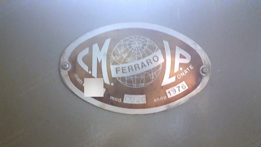 Ferraro, CU2C, 1976, Calender, Working Width 1900mm, Speed 0-30 m/min