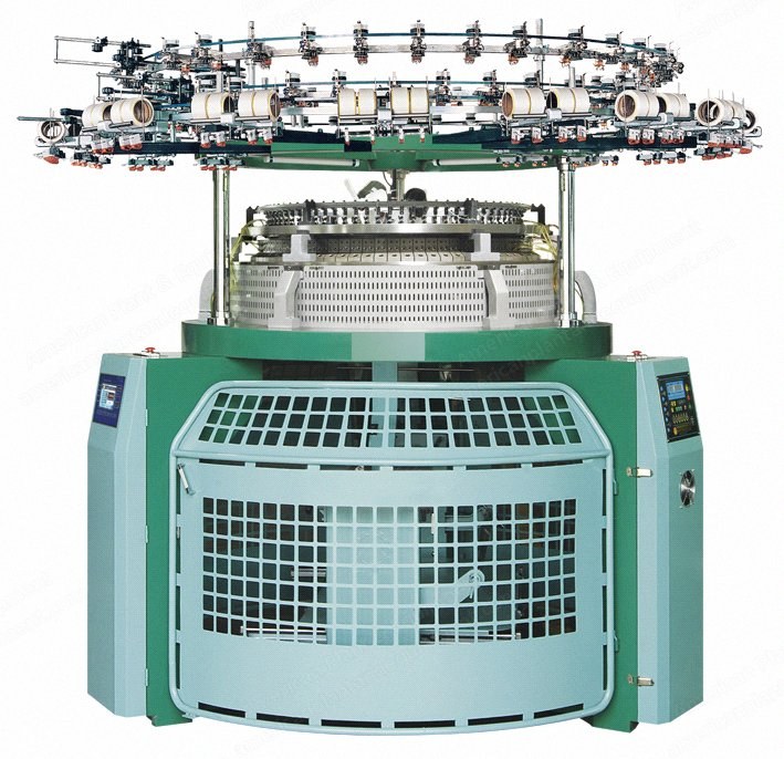 NovaStar, KH132, Mini Jacquard Knitting Machine, 31" to 38" Cylinder Diameter, 18 to 36 Gauge, 72 Feeders