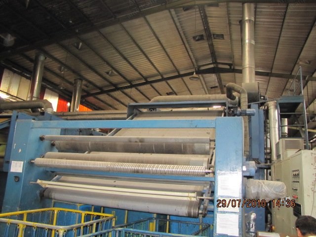 Santex, 1993, 2400mm Working Width, 5 Chambers, 3 Pass, Oil Heated Dryer