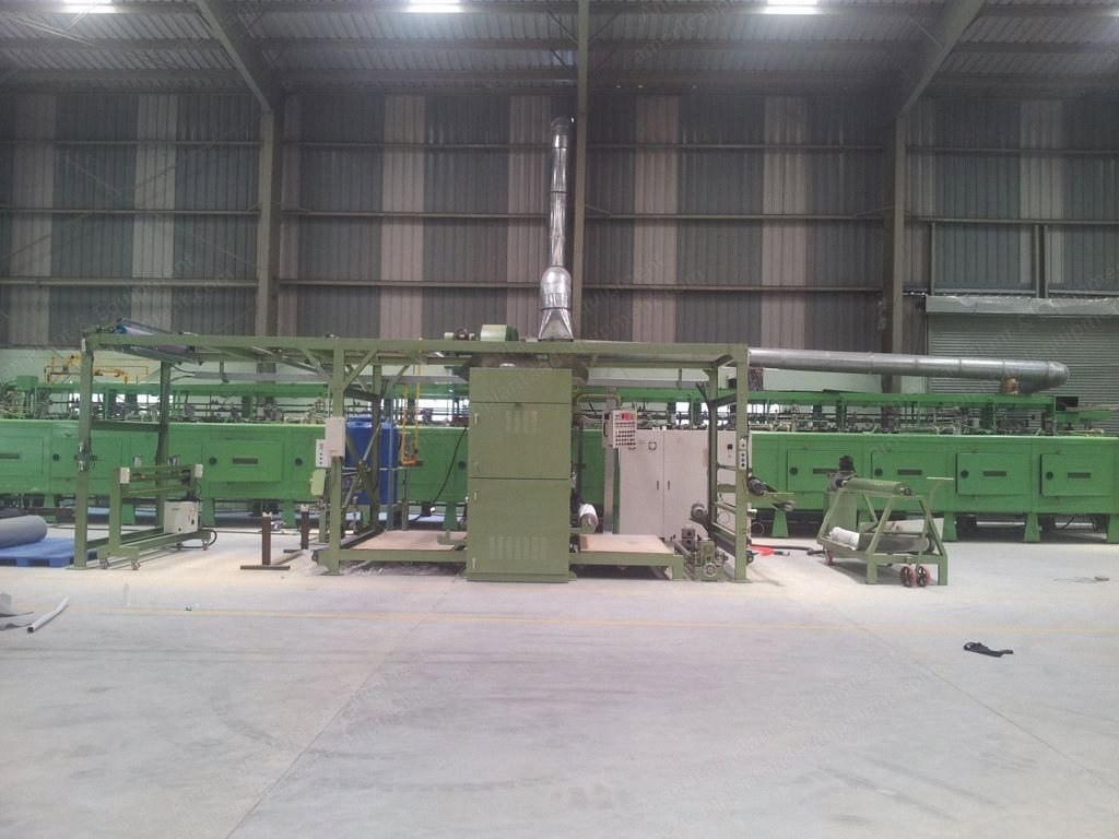 WF-2005SS, Flame Laminating Machine, Working Width 2200mm, Roller Width 2400mm, Speed 5-50 m/min