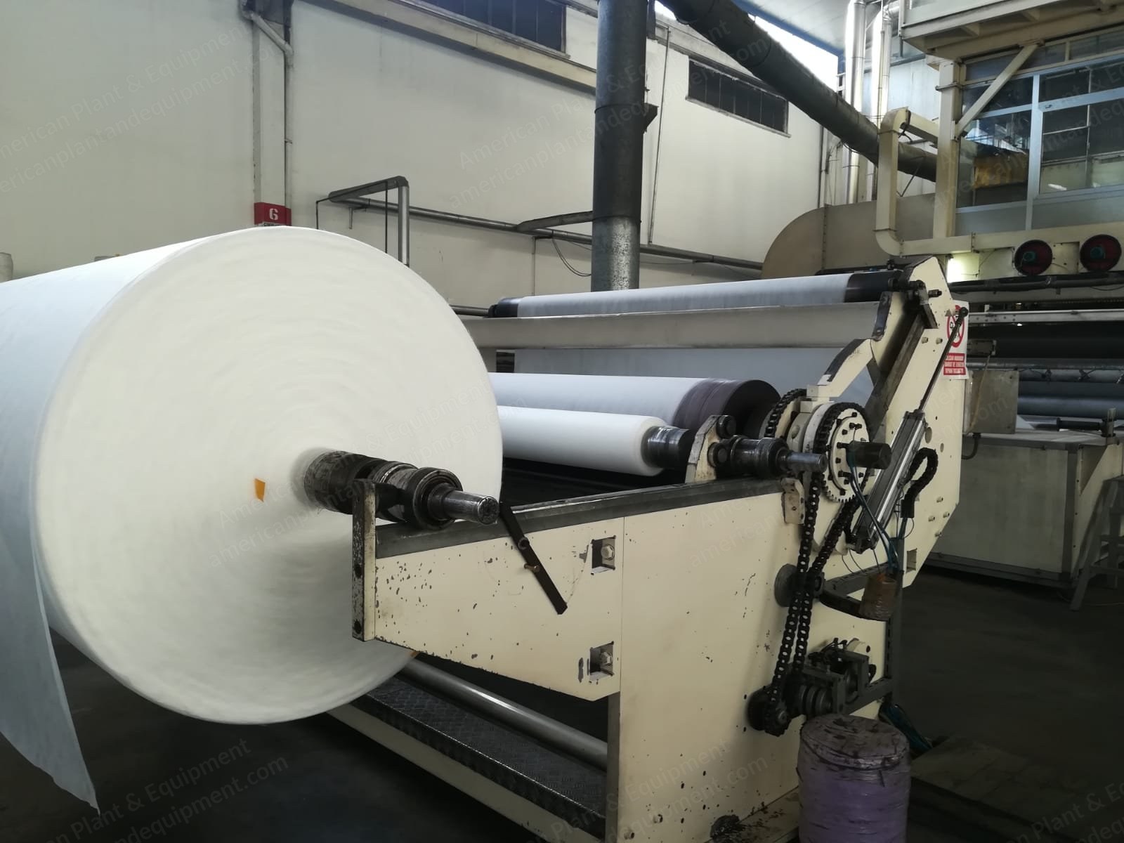 Varemac, Double Beam Spunbond Line, 2001, 2400mm Working Width, 400 kg/hr Capacity