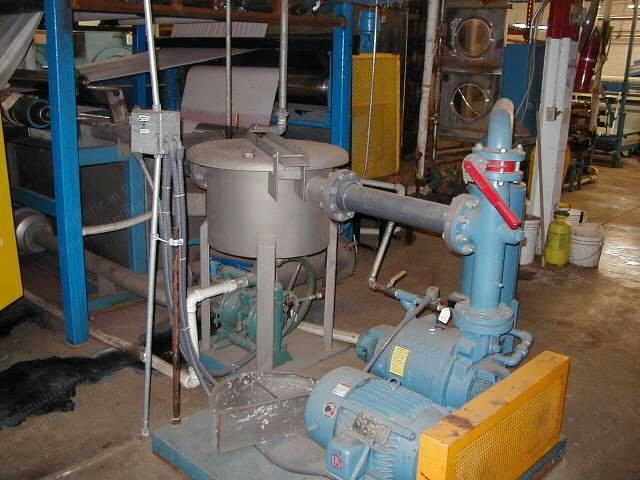 Slot Washer, Two Slots Under Water, with Spray System & Chemical Feed Tank