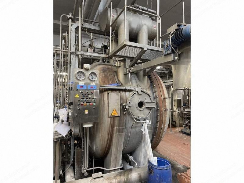 MCS, MF2, 1999, Overflow Jet Dyeing Machine, 300 kg Total Capacity, Coupled 2+2, High Temperature 140C