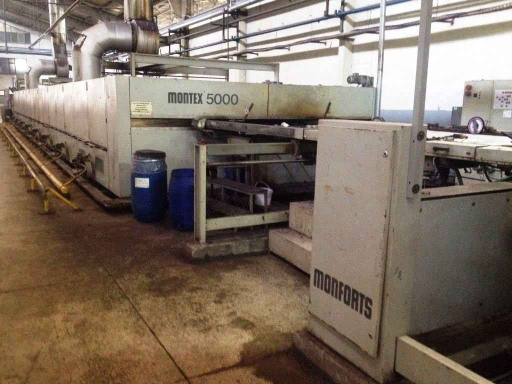 Monforts, Montex 5000, 2002, 3600mm Working Width, 8 Chambers, Gas Heated