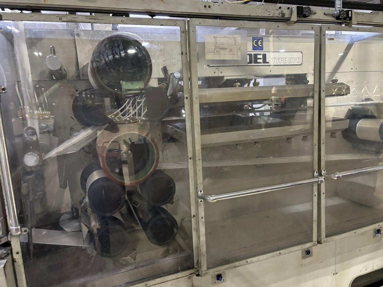 Seydel, 870, 1997, Heating Plate, Continuous Steaming, 1000x1200mm Automatic Delivery