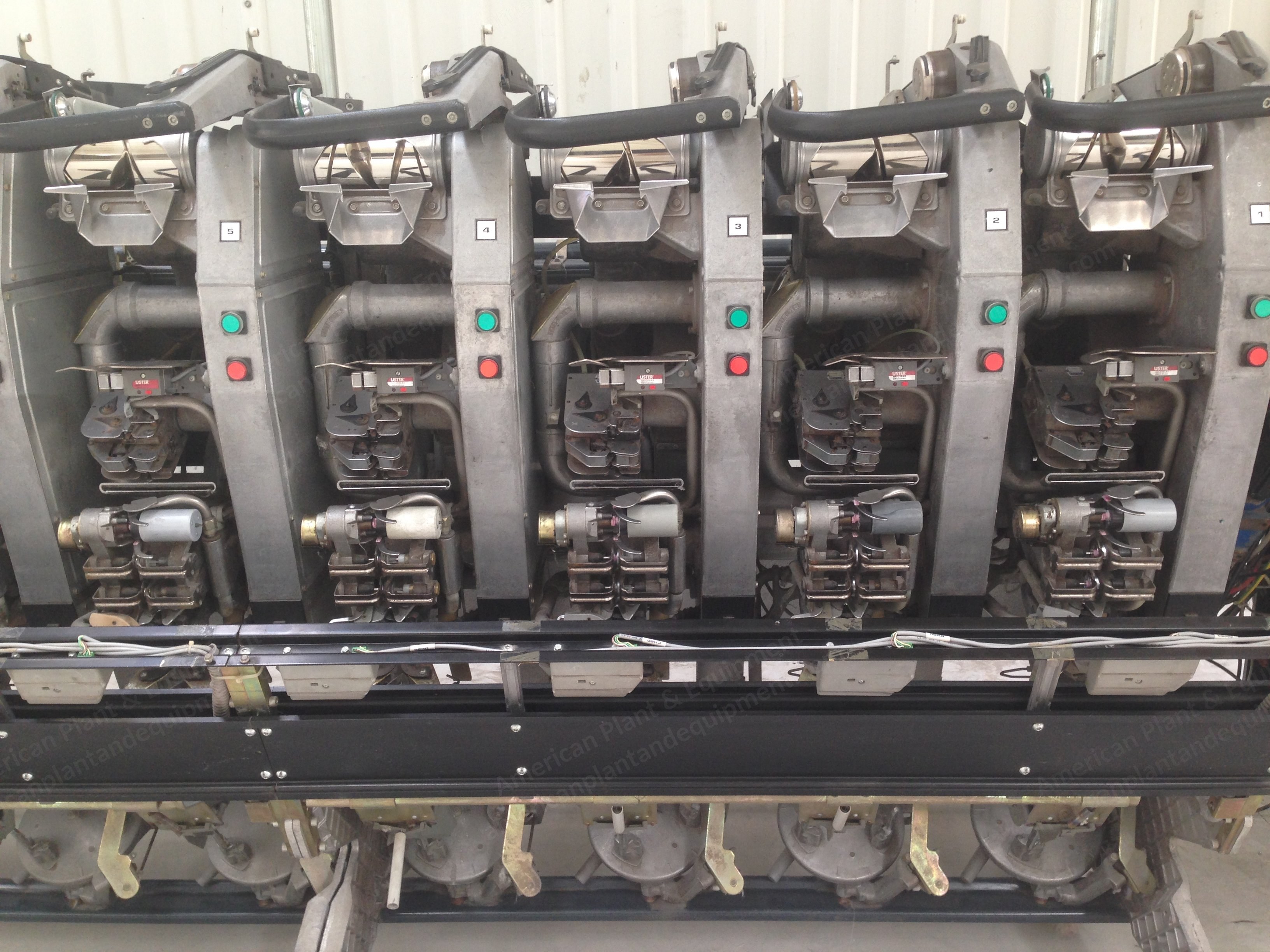 Savio, Espero E, 1996, 60 Heads, Automatic Tube Feeding, Waxing, Uster Polymatic MK-C15-AC