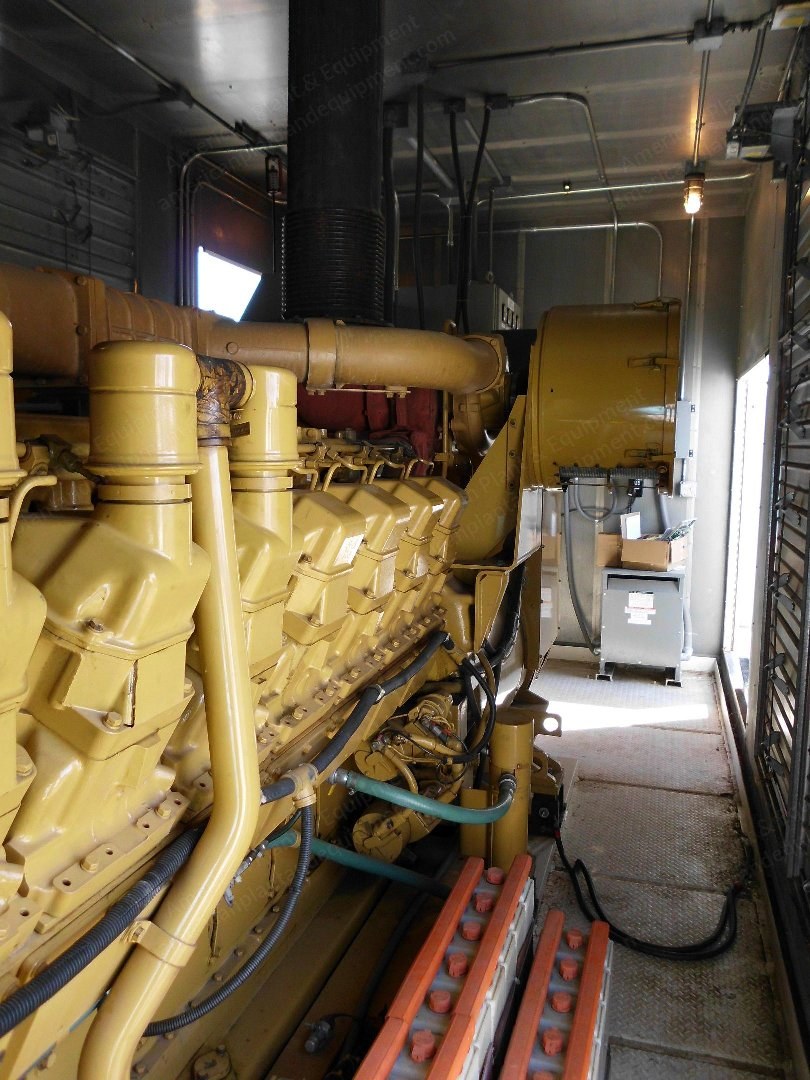 Caterpillar, 3516-DITA, 1997, 1825 kW Prime Power, 480V, 60Hz, 1800 RPM, Skid Mounted