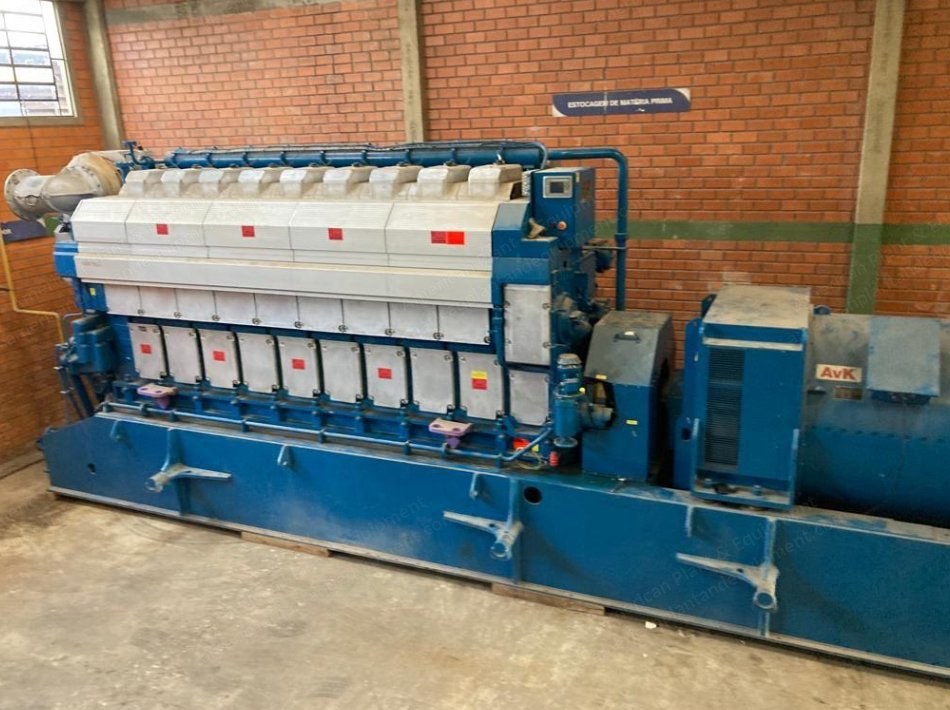 Wartsila, W9L34SG, 2009, 3.915 MW, 720 RPM, 60 Hz