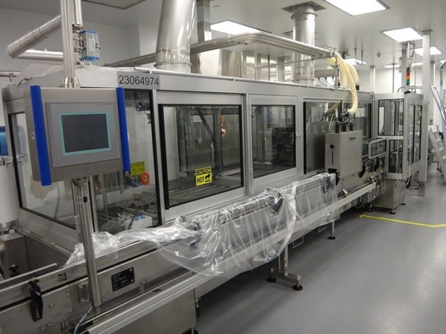 Pamasol, Aerosol Foam Filling Line, 2011, 120 Cans/Min, Class 1 Div 2