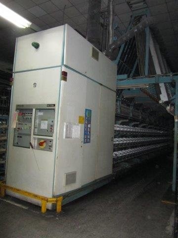 Barmag, FK6-M80, 1988, 216 Spindles, 1200 m/min, Disc Type Twisting