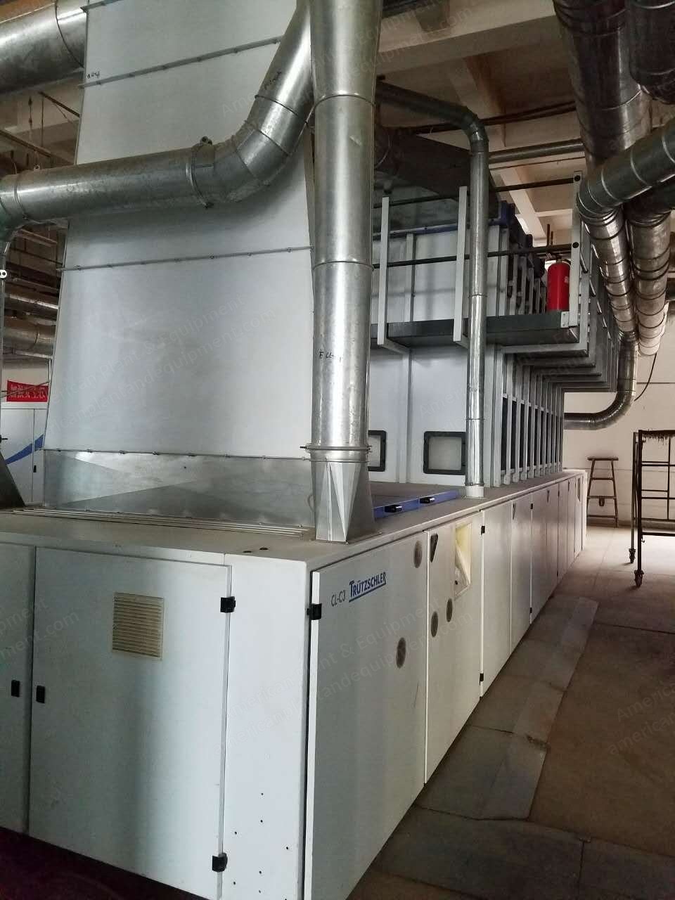 Trutzschler, Blowing-Carding Line, 2012, 19 Machines, 8x TC5-3 Cards, BO-A2300 Bale Plucker