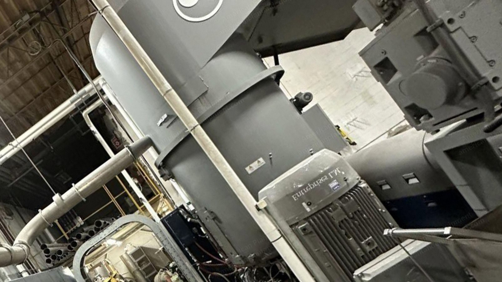 Erema, Intarema 1512_Tveplus, 2018, 850-1250kg/hr Capacity, 250kW Extruder Motor