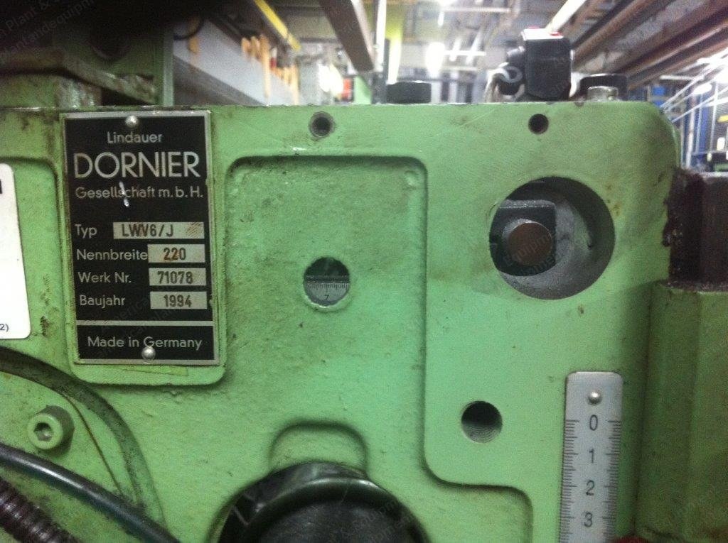Dornier, LW6/J, 1994, 2200mm Width, 3 Warp Beams, 6 Harnesses