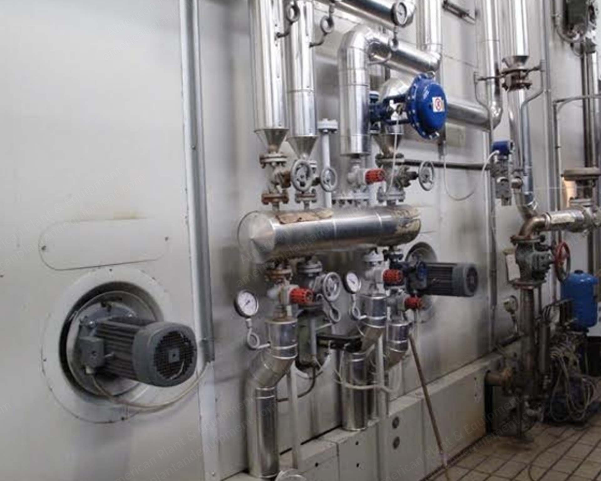 Arioli, Vapo 2008, 2009, Working Width 3600mm, Content 330m, Burners for HT Steam