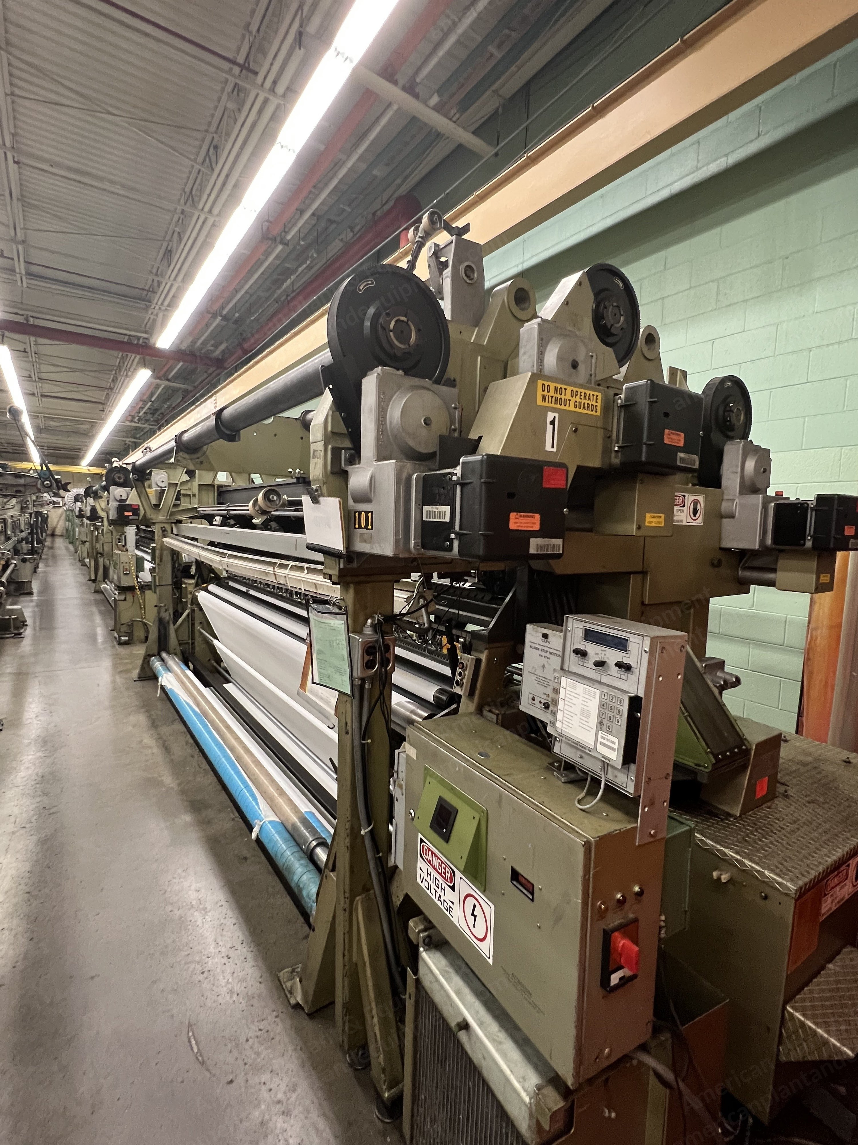 Karl Mayer, RSE4N-1, Gauge 32, 170 Inches Width, Warp Knitting Machine