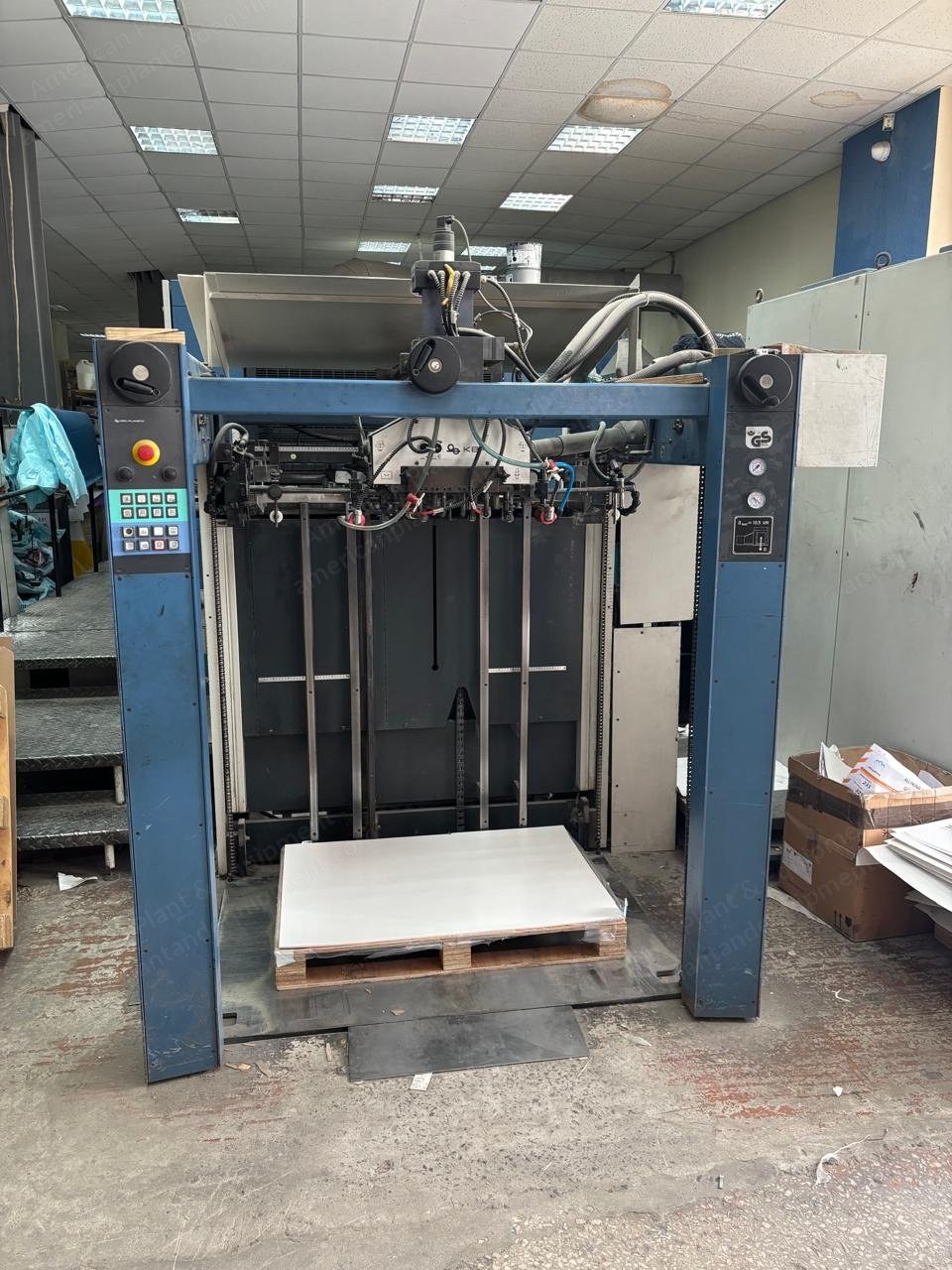 KBA, Rapida 105-4 PWHA, 2000, 4 Color Press, 720x1050mm, 133 Million Impressions