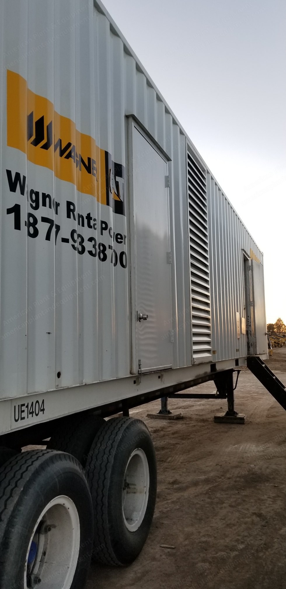 Caterpillar, 3512B, 2000, 1500 kW, Diesel Generator, 1000 Gal Fuel Tank