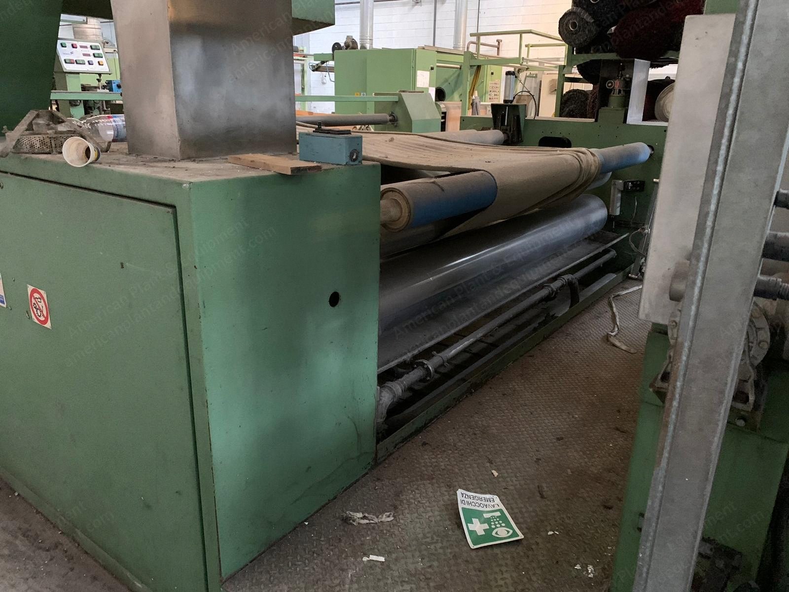 Santa Lucia Stenter, 1997, 2800mm Working Width, 6 Fields, Gas Powered, Coating Head