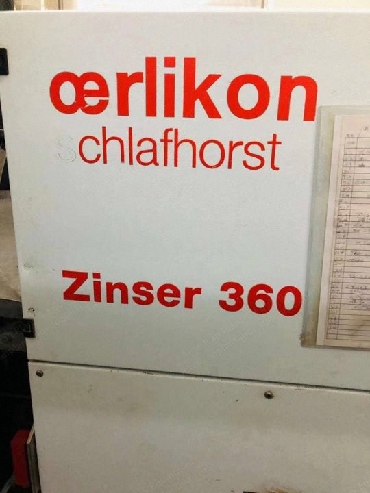 Schlafhorst, Zinser 360, 2011, 1200 Positions, 400V