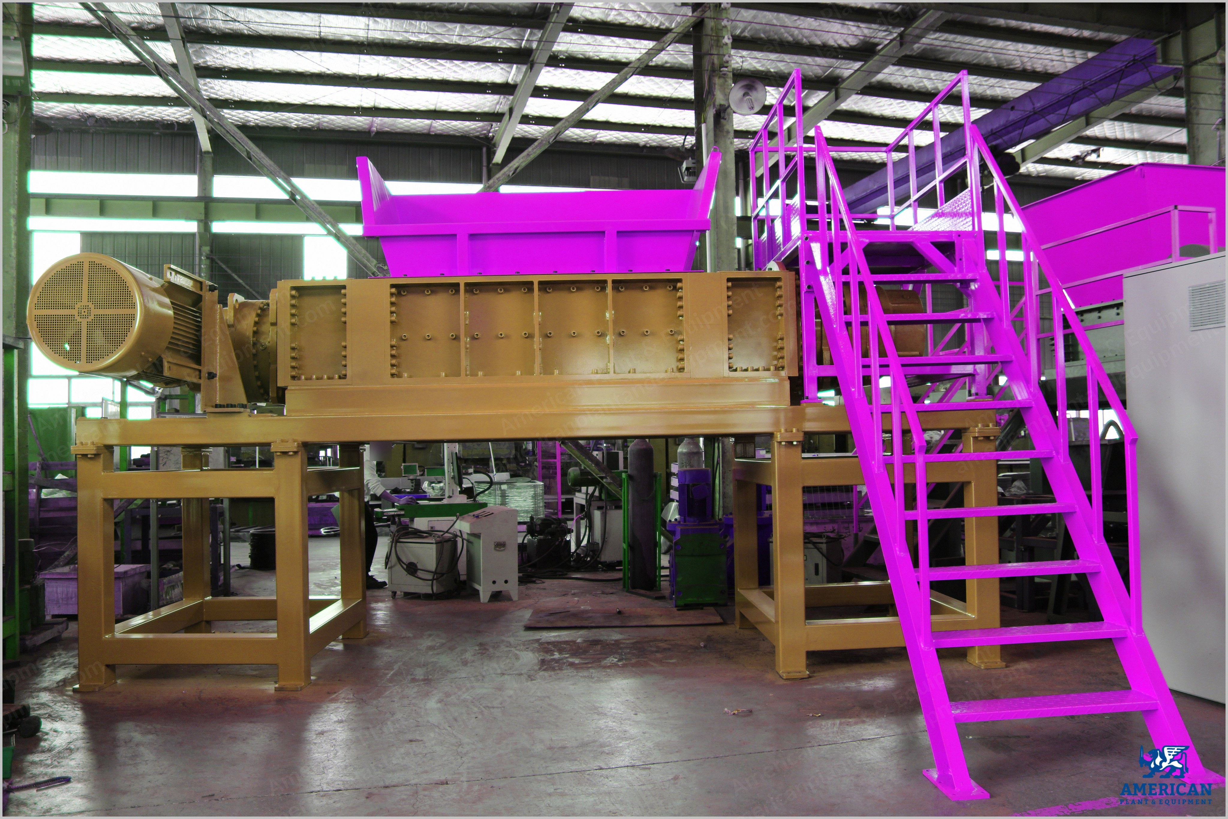 NovaStar, SG231, Tire Shredding Line, 2000mm Working Width, 500 Tires/hr Capacity