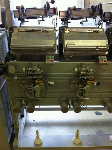 SSM, Combiwinder MFD Digicone, 1996, 12 Bobbins, Waxing Device, Loepfe Cleaner