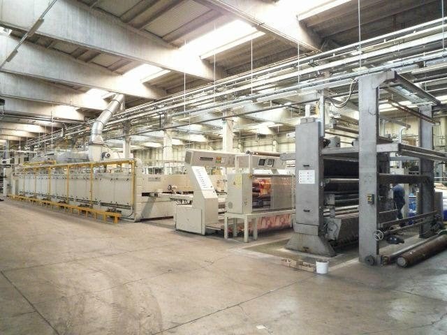 Babcock, Tenter Frame, 1997, 3400mm Roller Width, 6 Chambers, Gas-Heated, Pin and Clip Chain