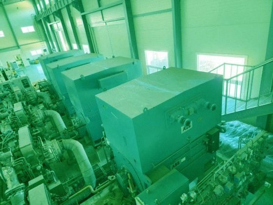 ABB, Unused Fuel Gas Compressor, 1996, 2000MW Combined Cycle, 60Hz, with Atlas Copco Compressors & ABB Motors