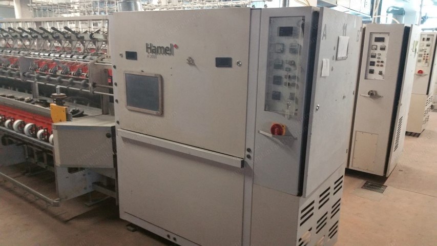 Volkmann, VTS 07, 1992 to 1998, Double Twisting Machine, 288 Spindles, 222.5mm Gauge