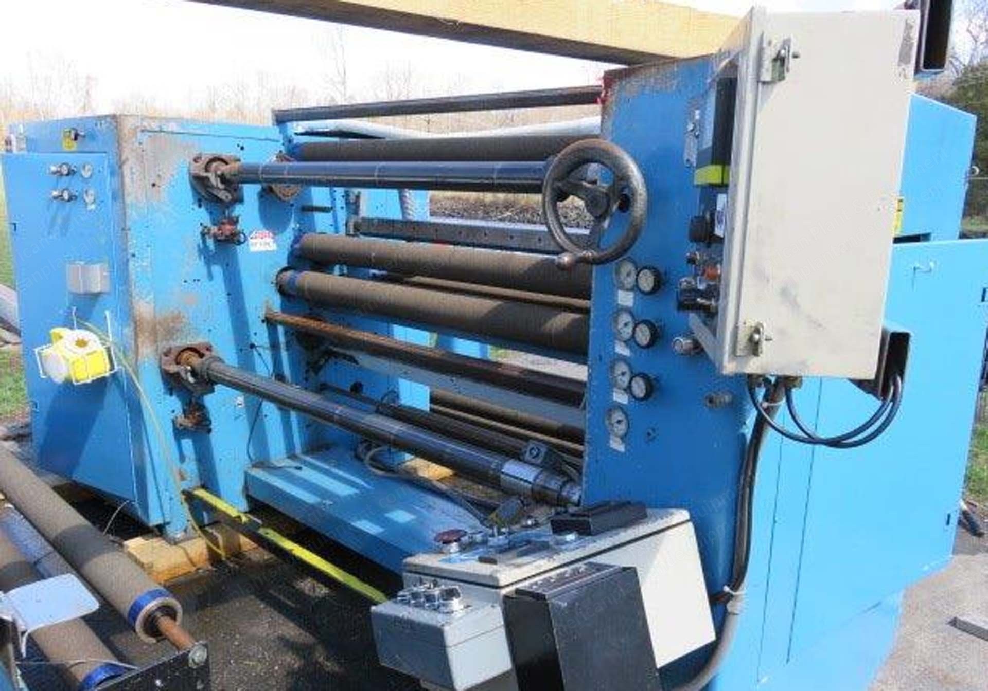 Dusenbery, Model 815 LR, 60" Width, Duplex Design, 2 Motor, Razor in Groove Slitting