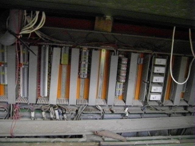 Goller Mercerizing Range, 3600mm Roller Width, 3400mm Working Width, 1988