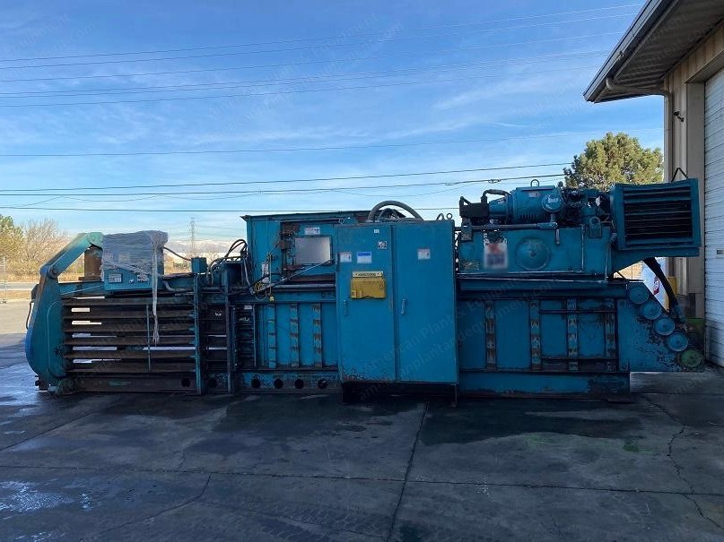 American, 8043H10150F, Wide Mouth Horizontal Auto-Tie Baler, 150 HP, 10 inch Cylinder, 80x41.5 inch Feed Opening