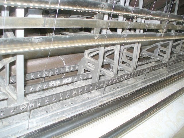 Hashima, HSQ-100DC, 3-Bar Chainstitch Quilter, 103 1/4" Working Width, Computerized